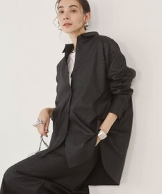 WEGO 【ANGIE VINTAGE】レザーライクシャツ＆スカートセットアップ