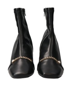 Bridget Birkin 【Bridget Birkin】アクセサリーパールチェーンショートブーツ