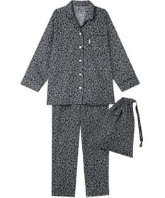 ワコール／睡眠科学 パジャマ 長袖 長ズボン 綿100%(本体) サテン 【睡眠科学×mintdesigns】 レディース YDX605 睡眠科学／ワコール