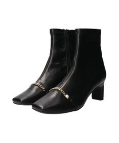 Bridget Birkin 【Bridget Birkin】アクセサリーパールチェーンショートブーツ