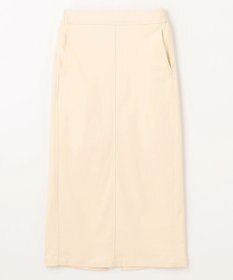 ANY L 【手洗い可/ウエストゴム】裏起毛ハイストレッチタイトスカート