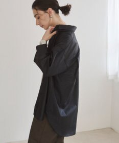 WEGO 【ANGIE VINTAGE】レザーライクシャツ＆スカートセットアップ