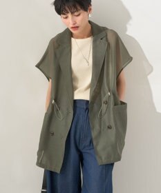 AMERICAN HOLIC シアーオーバーサイズテーラードベスト【WEB限定カラー有り】