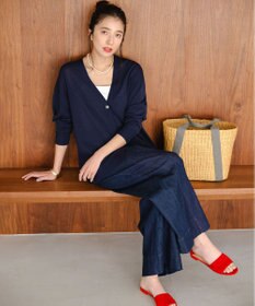 UNFILO 【セットアップ着用可】UNFILO DENIM light マリンパンツ