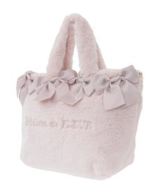 Maison de FLEUR ピンクマニア2Wayファーリボンバッグ