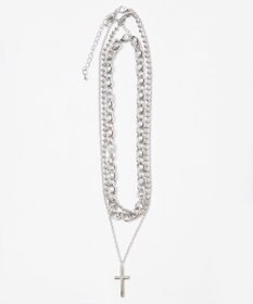 WEGO 3Pメタルモチーフネックレス