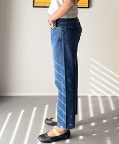 woadblue 【先行販売】SALUU サルー ストレートアンクル デニムパンツ
