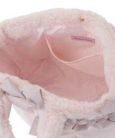 Maison de FLEUR ピンクマニア2Wayファーリボンバッグ
