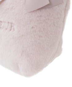 Maison de FLEUR ピンクマニア2Wayファーリボンバッグ