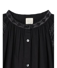 AMERICAN HOLIC インドコットン袖刺繍ワンピース