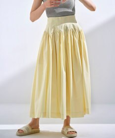 組曲 L 【組曲×setsuko sagittaire】カーヴィフレアスカート