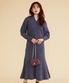 Feroux 【セットアイテム】ケーブルニット セットアップ