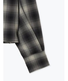 Te chichi チェックショートシャツ（セットアップ可）《2025Autumn catalog item》