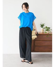 CRAFT STANDARD BOUTIQUE レーススリーブカットプルオーバー