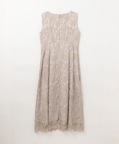 GRACE CONTINENTAL リバーレースタックドレス