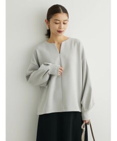 Green Parks キーネックダンボールプルオーバー