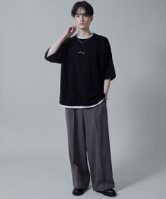 WEGO フクレジャガードフェイクレイヤードT（S）