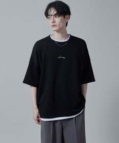 WEGO フクレジャガードフェイクレイヤードT（S）