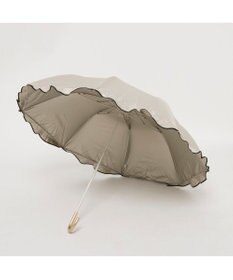 UNBILLION カシュネ cachenez / 【晴雨兼用】【日傘】 UV カット率99％以上 PUへプラムトップレス折りたたみ傘