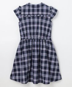 組曲 KIDS 【150-160㎝】プランタンチェック ワンピース