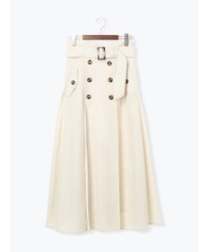 Te chichi トレンチフレアスカート