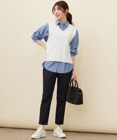 ANY SIS 【前後着用可】2WAYニット ベスト