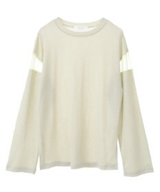 Green Parks シアー切替長袖プルオーバー