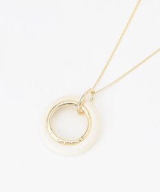 ANY ダブルリングネックレス