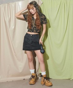 WEGO WジップクロップドSSピチPK