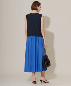 ICB L 【接触冷感・UVカット・洗える】アトラストリコット コンビドレス