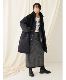 CRAFT STANDARD BOUTIQUE ボア＆キルティングスタンドコート