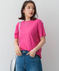 23区 【SLOW/WEB限定】シアーツイストシングルジャージー Tシャツ