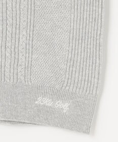 23区GOLF 【WOMEN】【洗える】コットンブレンド ニットベスト