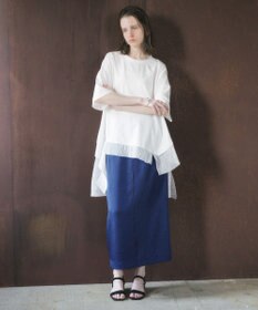 YECCA VECCA 裾アシメデザインプルオーバー