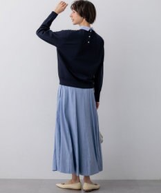 23区 【先行予約/WEB&一部店舗限定】ビジューデザイン 2WAY ニット