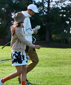 PW CIRCULUS 【WOMEN】ピント柄 ニットスカート