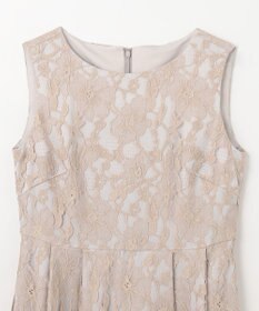 GRACE CONTINENTAL リバーレースタックドレス