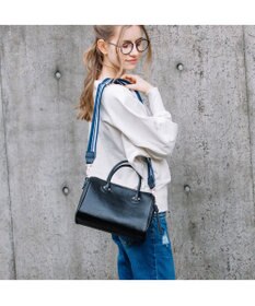 UNBILLION perche / 牛革オイル2wayテープショルダーS