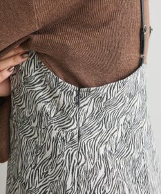 CRAFT STANDARD BOUTIQUE ゼブラ柄キャミワンピース