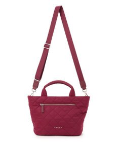 TOCCA TRACE PAVE FASTENER TOTE ナイロンキルトバッグ