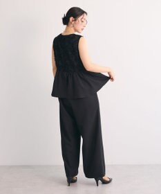 Green Parks ・Ｒａｉｌｍｅ　ジャカードペプラムサロペット