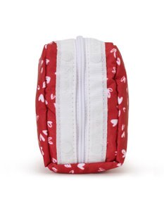 LeSportsac SQUARE COSMETIC/レッドミニハーツホワイト