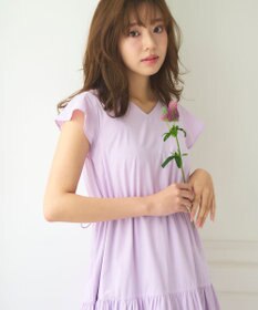 Feroux 【洗える】ドロストデザイン ワンピース