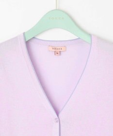 TOCCA 【洗える！】SWAN V NECK Vネック カーディガン