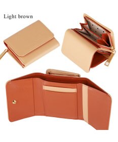 tsumori chisato CARRY トリロジー 三つ折り ミニ財布 イタリアンレザー 日本製