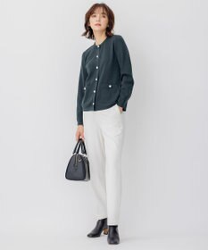 23区 【CLASSY.12月号掲載】TRストレッチギャバ テーパード パンツ