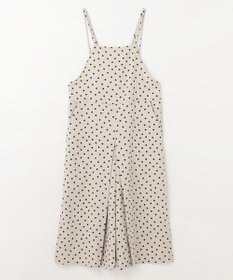 ANY 【洗濯機可/着丈調整可】ドットプリント サロペット