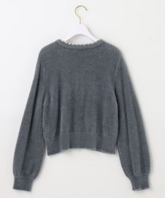 ANY SIS シャギーニット カーディガン