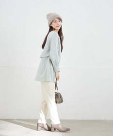 Tiaclasse バックフレアヨークチュニック