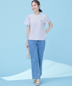 組曲 【WEB限定・低反発】チュールバレエパンプス